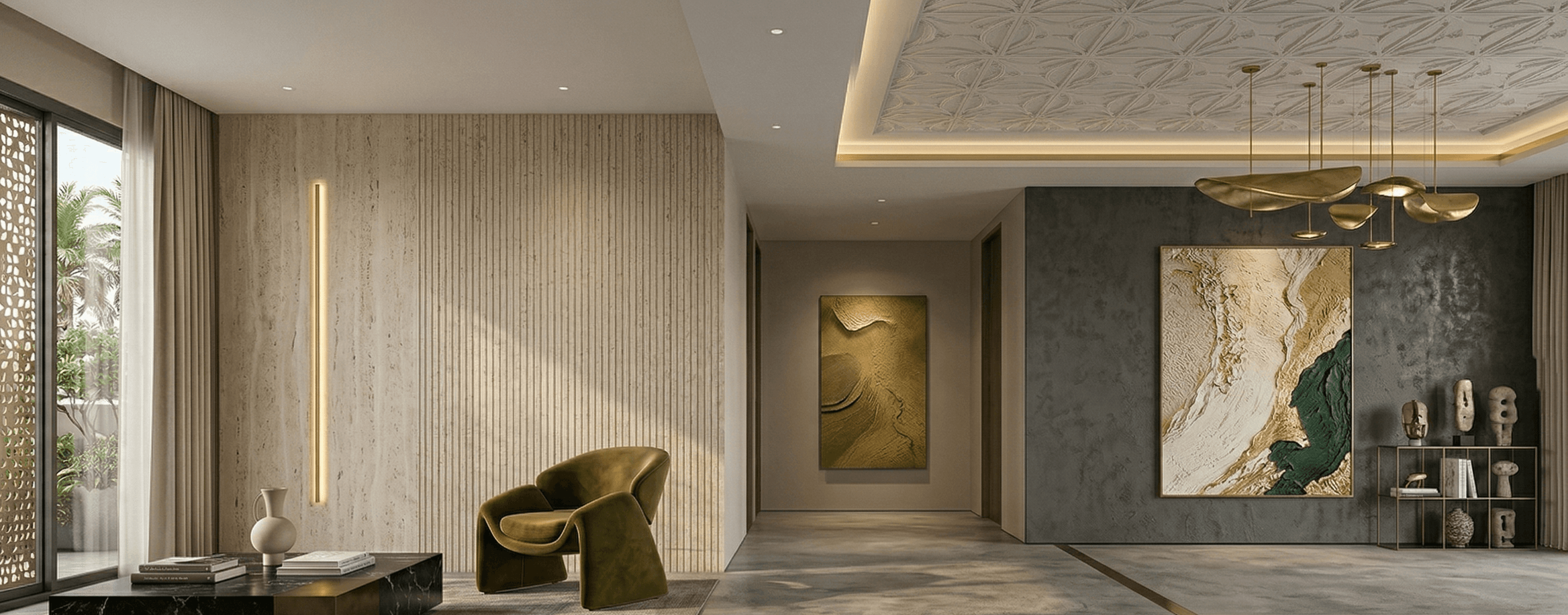 Luxury interior room — Sleek Interio